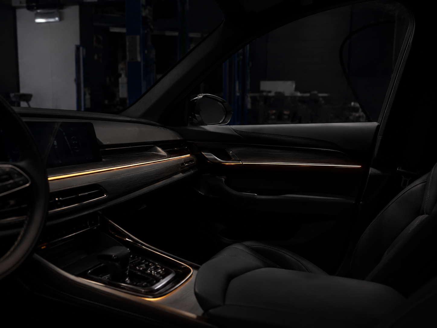 Комплексная подсветка салона автомобиля