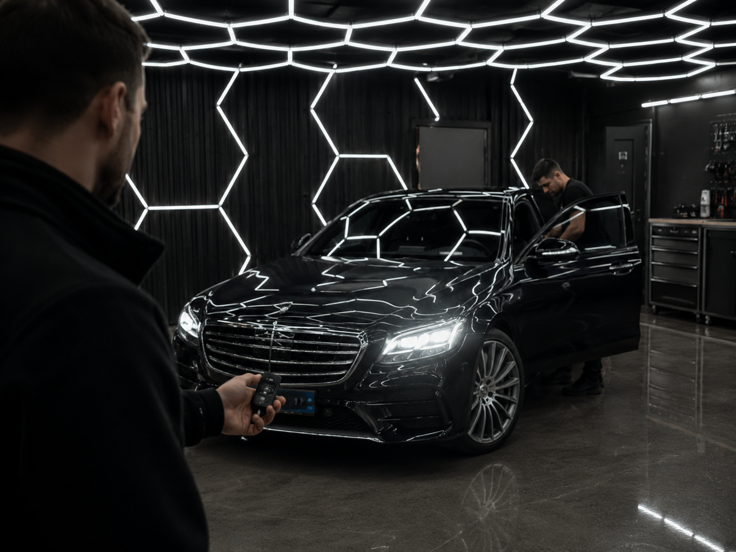 Автозапуск на премиальный автомобиль