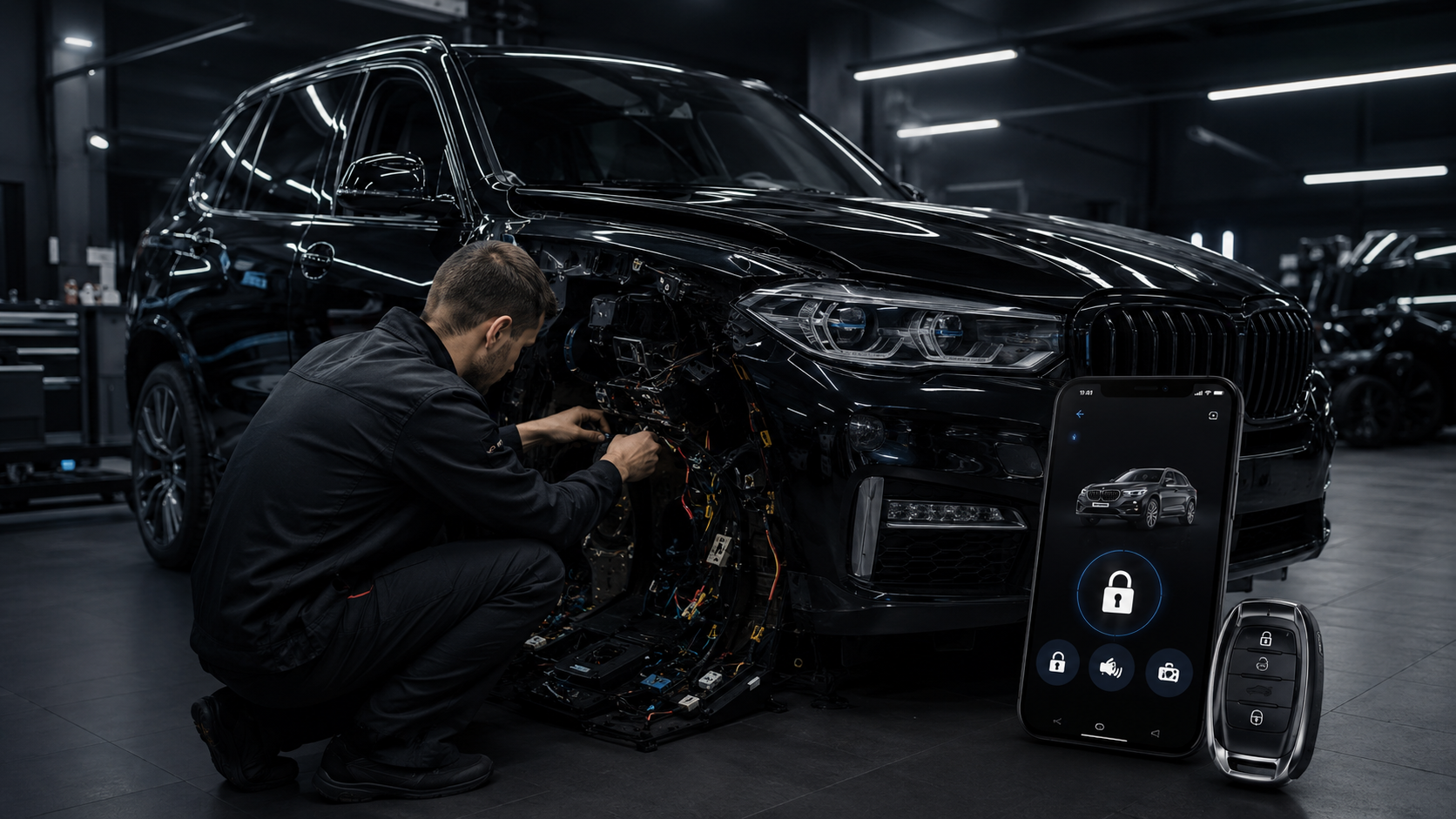 Установка автосигнализации в Центре дооснащения