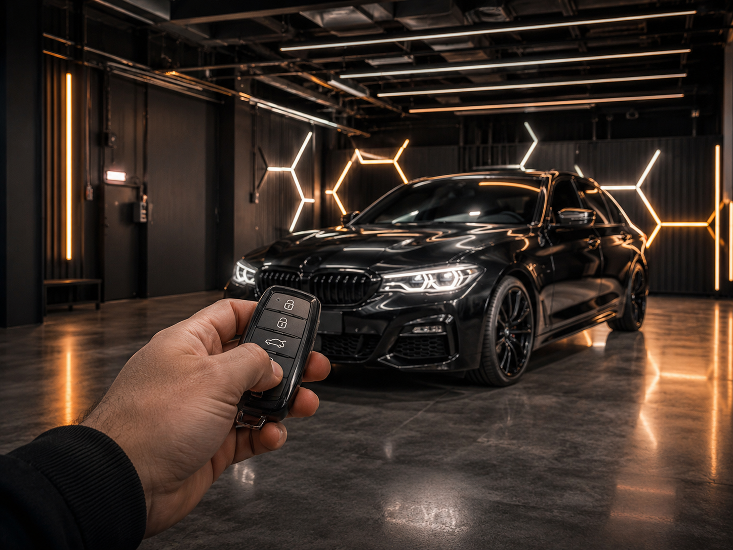 Автосигнализация с автозапуском