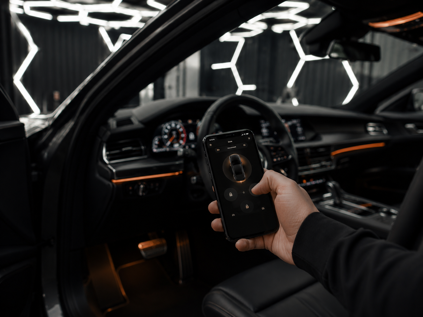 Автосигнализация с управлением с телефона